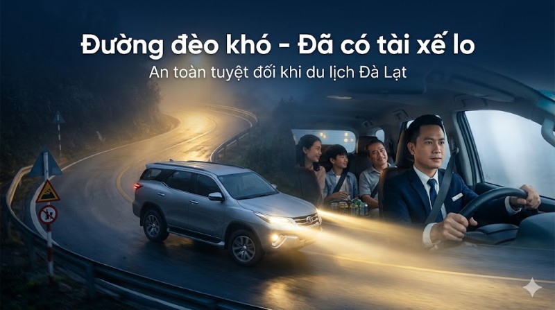 Dịch vụ lái xe hộ Đà Lạt ngày càng được ưa chuộng