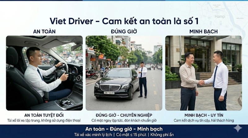 Viet Driver – ưu tiên an toàn là số 1