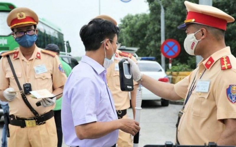 Mức phạt nồng độ cồn vượt quá giới hạn có thể lên tới 40 triệu