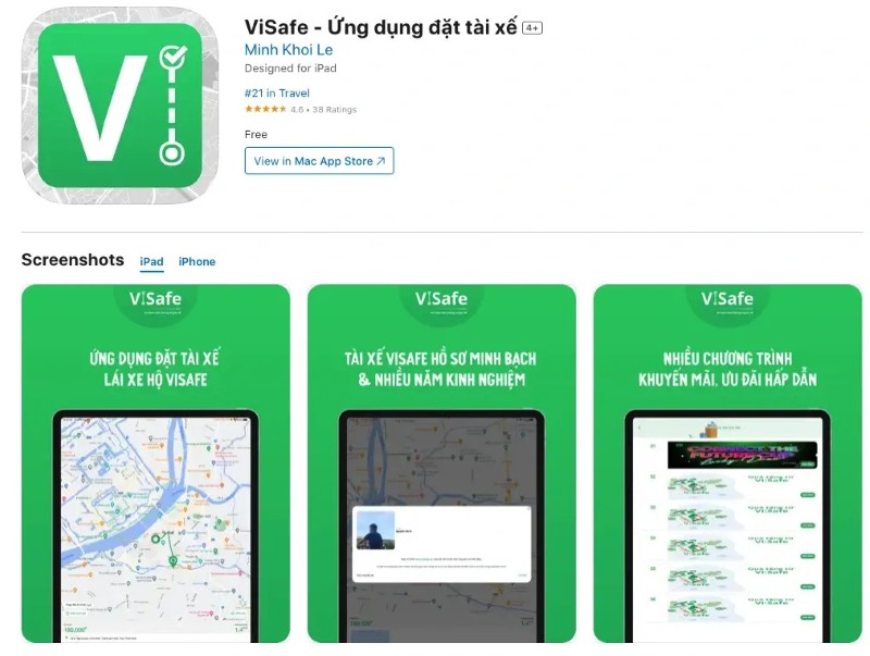Nền tảng cung cấp hai dịch vụ chính là lái xe hộ ViSafe Nền tảng cung cấp hai dịch vụ chính là lái xe hộ ViSafe