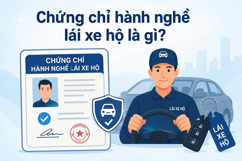 Chứng chỉ hành nghề lái xe hộ là gì? Chứng chỉ hành nghề lái xe hộ là gì?