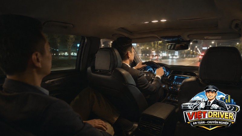 Dịch vụ lái xe hộ Viet Driver đưa khách hàng về nhà an toàn Dịch vụ lái xe hộ Viet Driver đưa khách hàng về nhà an toàn