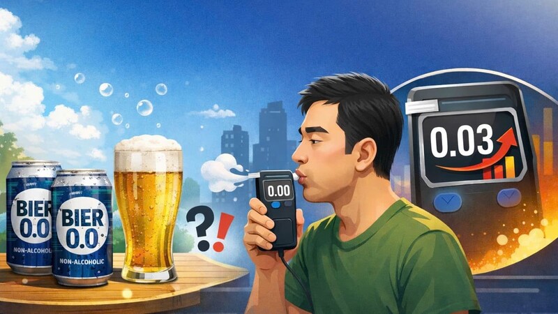 Tại sao uống bia không cồn vẫn có thể lên nồng độ cồn? Tại sao uống bia không cồn vẫn có thể lên nồng độ cồn?